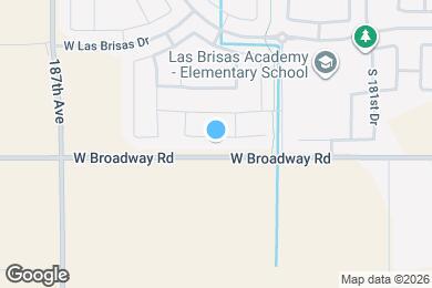 Map image of the property - 18377 W Pueblo Ave