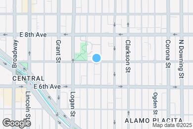 Map image of the property - 534 E 7th Ave