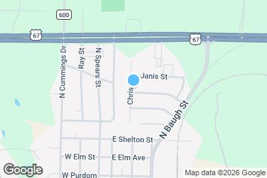 Map image of the property - 101 Liesa St