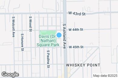 Map image of the property - 4431 S Marshfield Ave