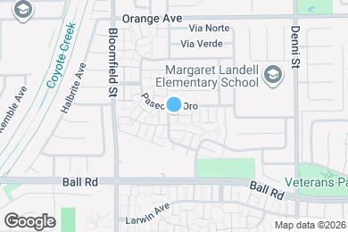 Map image of the property - 9808 Via Sonoma