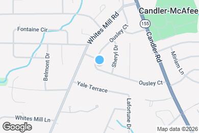 Map image of the property - 2352 Ousley Ct