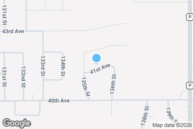 Map image of the property - 13550 41st Ave