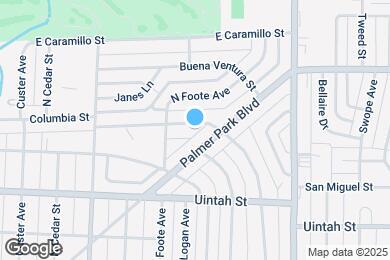 Map image of the property - 1429 Columbia St