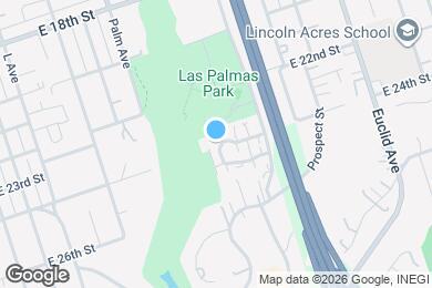 Map image of the property - 1809 Via Las Palmas
