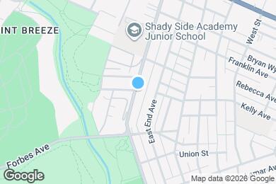 Map image of the property - 533 S Braddock Ave