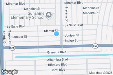 Map image of the property - 7720 Juniper St