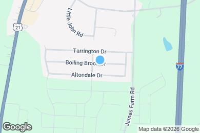 Map image of the property - 133 Boiling Brook Dr