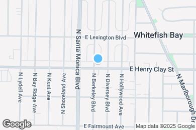 Map image of the property - 406 E Henry Clay St