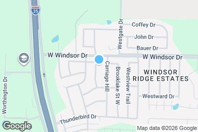 Map image of the property - 2308 Arrowhead Dr