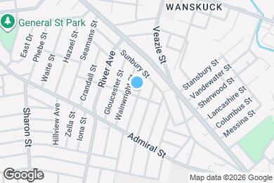 Map image of the property - 160 Cumberland St