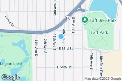 Map image of the property - 6226 14th Ave S
