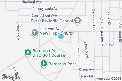 Map image of the property - 423 Baker St