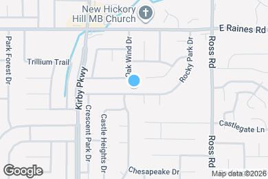 Map image of the property - 6556 Rocky Park Dr
