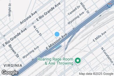 Map image of the property - 614 N Dallas St