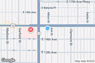 Map image of the property - 1450 Albion St