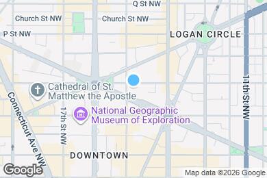 Map image of the property - The Hayward on Mass Ave