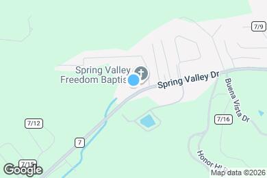 Map image of the property - 1604 Spring Valley Dr