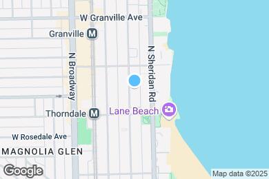 Map image of the property - 6007 N Kenmore Ave