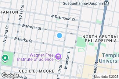 Map image of the property - 1723 Monument St