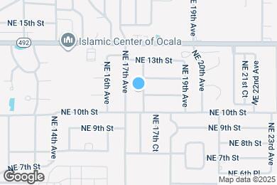 Map image of the property - 1106 NE 17th Ter