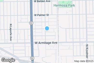 Map image of the property - 2049 N Kilpatrick Ave