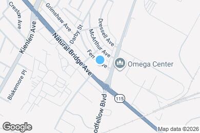 Map image of the property - 5828 Ferris Ave