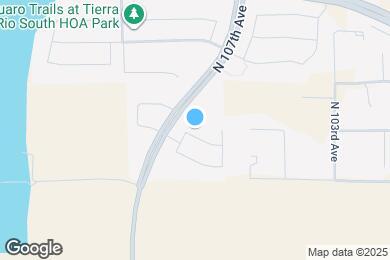 Map image of the property - 10654 W Anna Ave