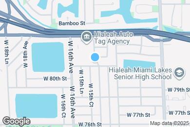 Map image of the property - 8126 W 15th Ave