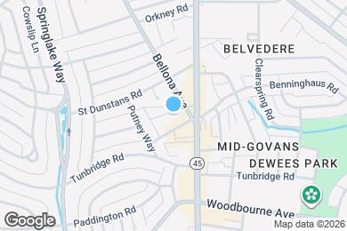 Map image of the property - 411 Lyman Ave