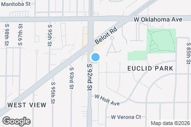 Map image of the property - 3248 S 92nd St