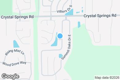 Map image of the property - 1288 Summit Oaks Dr W