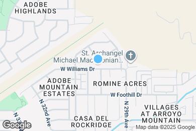 Map image of the property - 3049 W Country Club Terrace