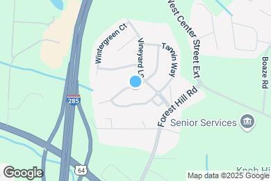 Map image of the property - 113 Rosemont Ln