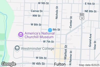 Map image of the property - 712 Jefferson St