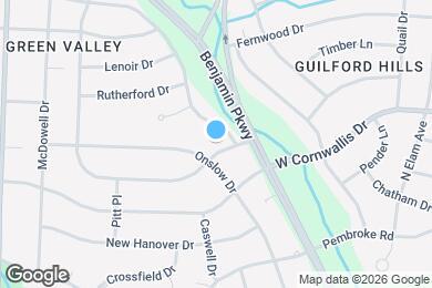 Map image of the property - 2706 Northampton Dr