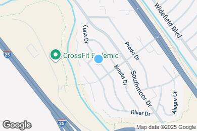 Map image of the property - 1442 Luna Dr