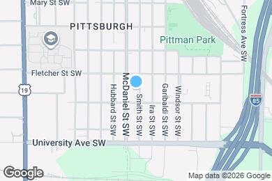 Map image of the property - 1099 Smith St SW