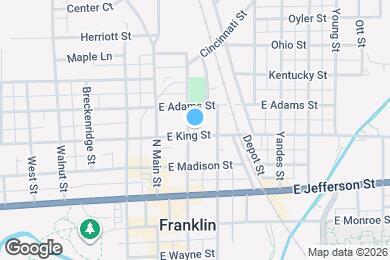Map image of the property - 120 E King St