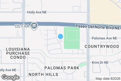 Map image of the property - 7305 Bobwhite Ln NE