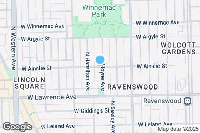 Map image of the property - 2102 W Ainslie St