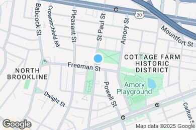 Map image of the property - 283 St Paul St