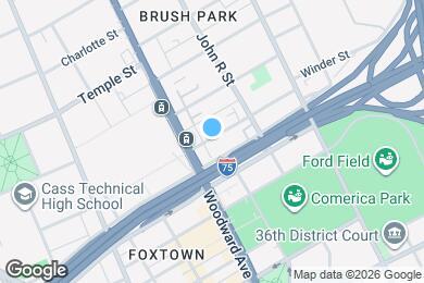 Map image of the property - 66 Winder St
