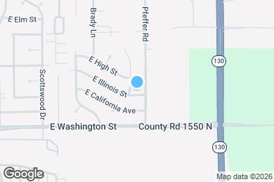 Map image of the property - 2804 E Illinois St