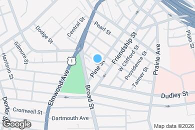 Map image of the property - 481 Pine St