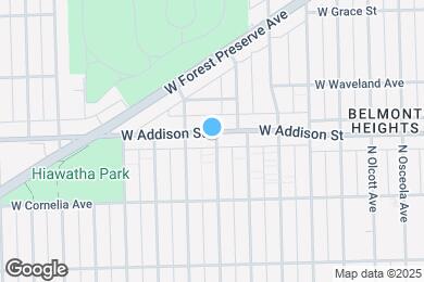 Map image of the property - 7735 W Addison St