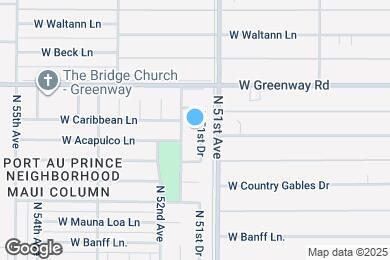 Map image of the property - 15234 N 51st Dr