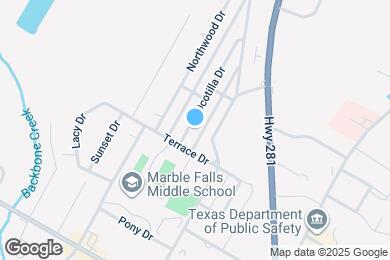 Map image of the property - 1405 Ocotilla Dr
