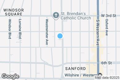 Map image of the property - 433 S Wilton Pl
