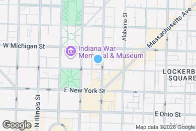 Map image of the property - 126 E Vermont St